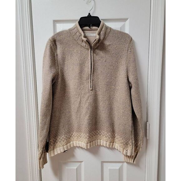 Woolrich Women 1/4 Zip Sweater L - Picture 1 of 6